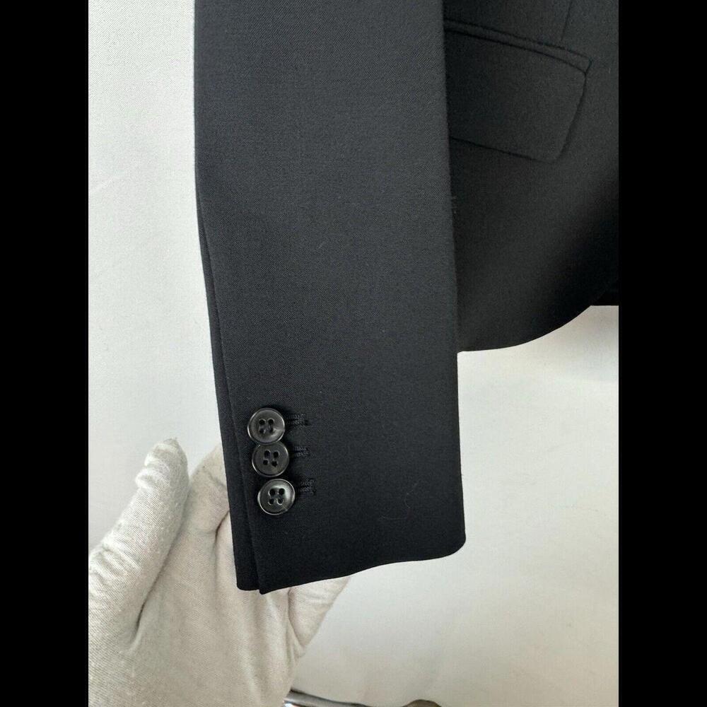 Theory Gabe B 2 Single Breasted Blazer Jacket Black Size 0 US - Picture 3 of 7